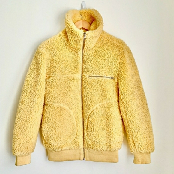 WILFRED FREE Zip-up Teddy Jacket, Size XXS - Picture 1 of 8